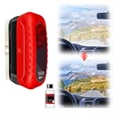 Automotive Oil Film Cleaning Brush, 2026 New Automotive Glass Oil Film Cleaning Brush with Refill, OilFilm Remover for Car Window, Glass, Anti Fog for Car Windshield (1 Pcs)