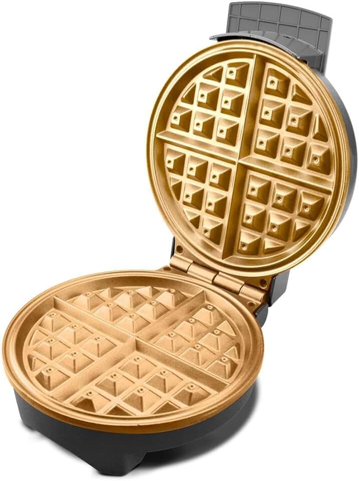 PHILCO Máquina de Waffes Maxx Gold PWM02PG Antiaderente 11 Níveis 850W - 220V