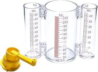 tsingseen life LEV Soda Dispenser Syrup Separator Brix Cup 4 TO 1,5 TO 1 RATIO SYRUP,Soda Valve, Brixing Seperator, Syrup, Valve, LEV, 3.0/4.5 Oz.