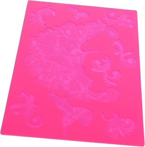 BRIGHTFUFU Fondant Impression Mat Molde de silicona Molde de encaje Molde De Para Resina Pan Molde De Para Gelatinas Pastel de Encaje Molde de disponible en Yaxa Venezuela