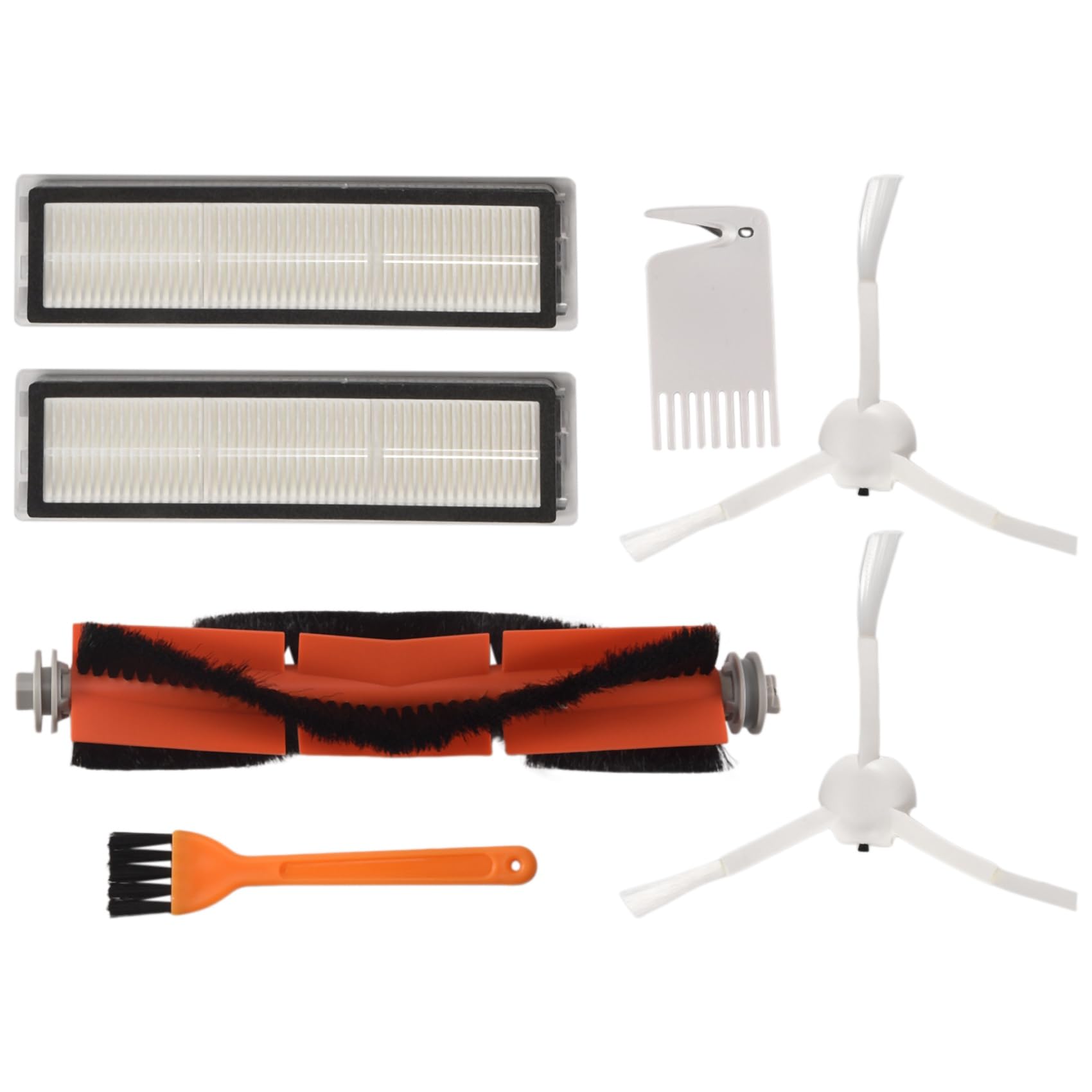 CTRLZS for D9 Robot Vacuum Cleaner Replacement Accessories Main Brush Side Brush HEPA Filter Spare Parts