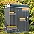 Shintenchi 5x3 FT Outdoor Storage Shed with Window, Outdoor Waterproof Storage Shed Metal Garden Shed with Lockable Single Door, Weather Resistant Tool Storage House Shed for Garden,Backyard,Dark Gray