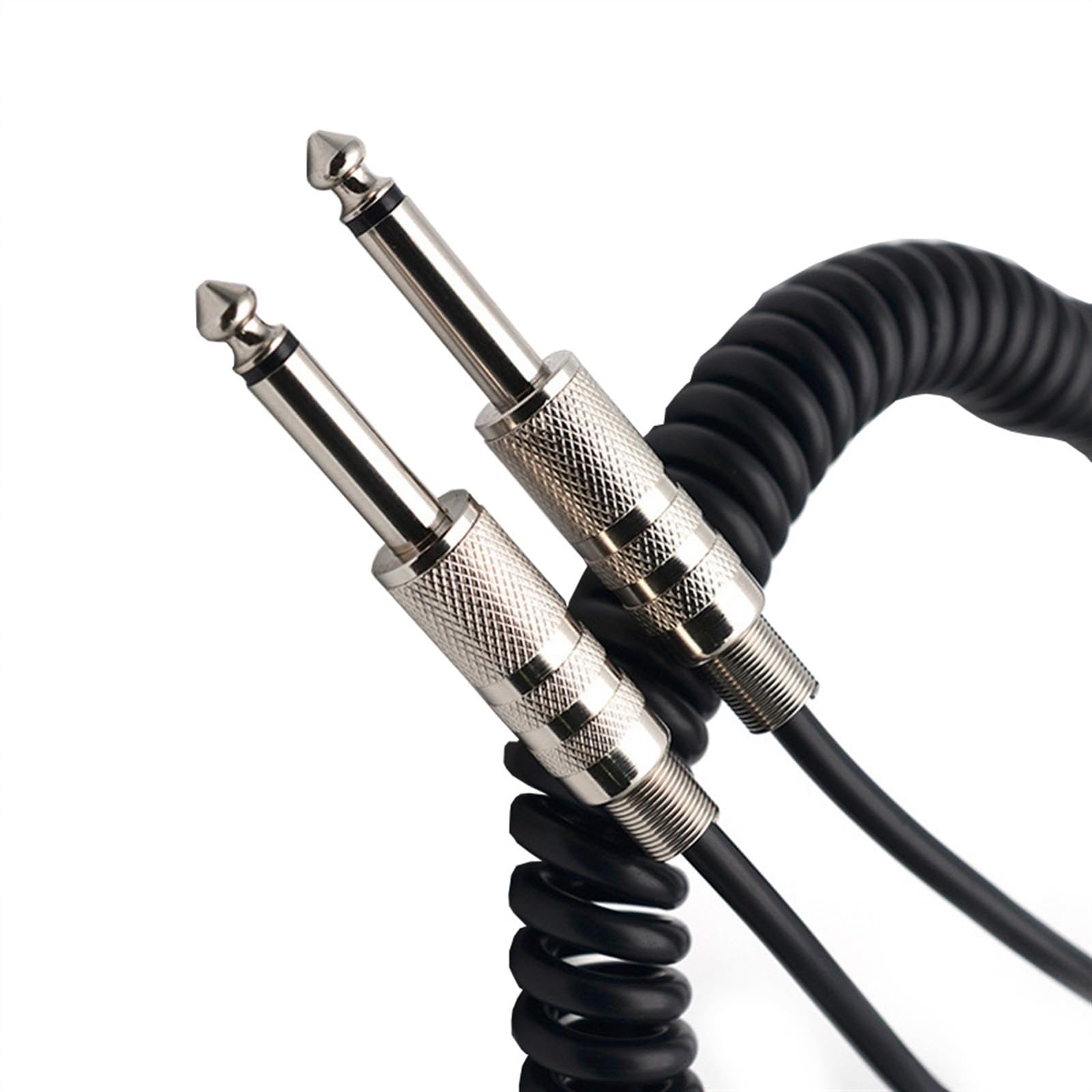 Cable De Guitarra 3 Metros, 6.35 Mm TS – Trenzado Con Kevlar, Blindaje Múltiple, Para Bajo, Amplificador, Teclado, Etc.