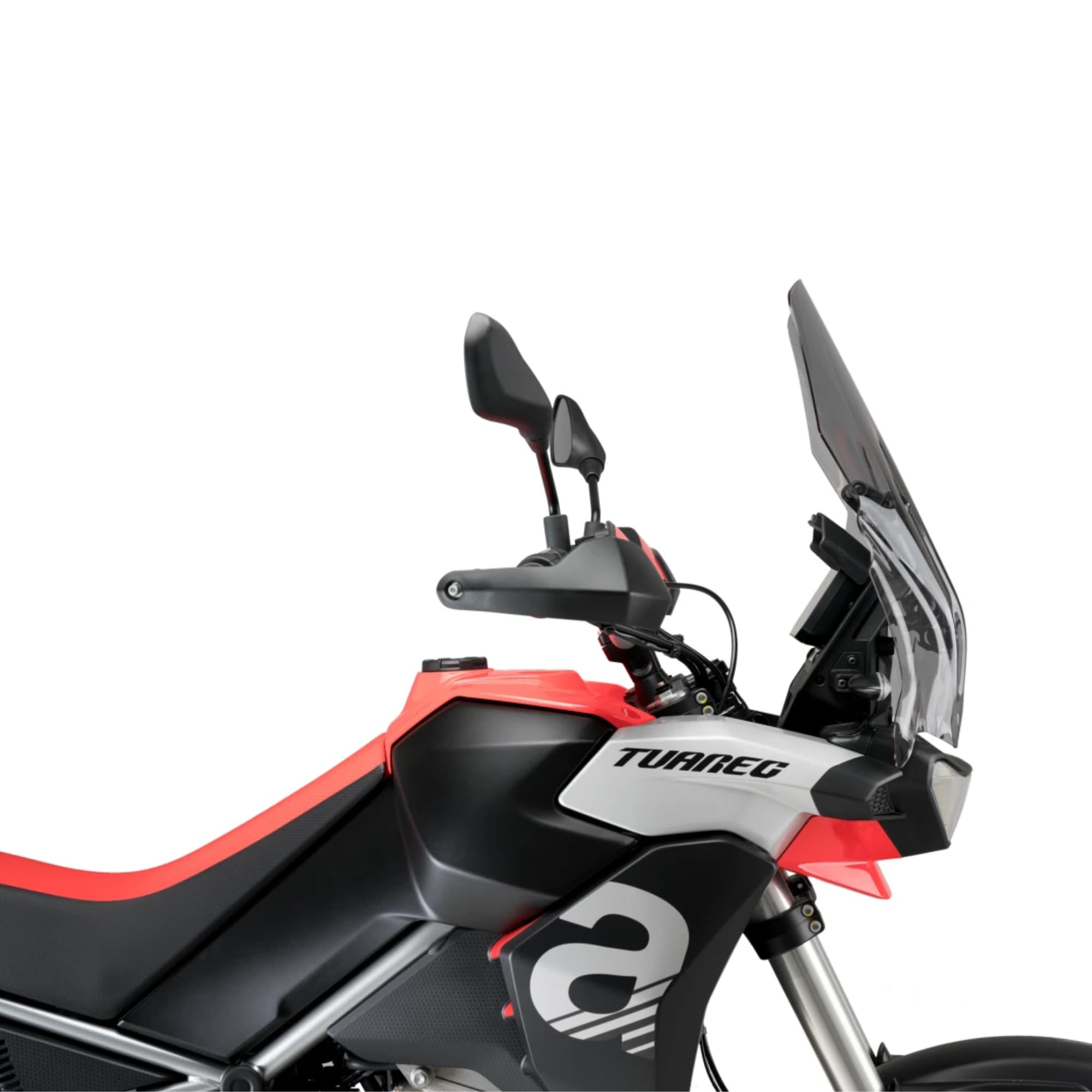 Cupolino Moto Parabrezza Plexiglass JD9 Touring Trasparente Compatibile con APRILIA TUAREG 660 2022-2026