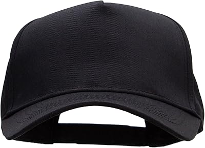Five Panels Pro Style Cap - Black OSFM