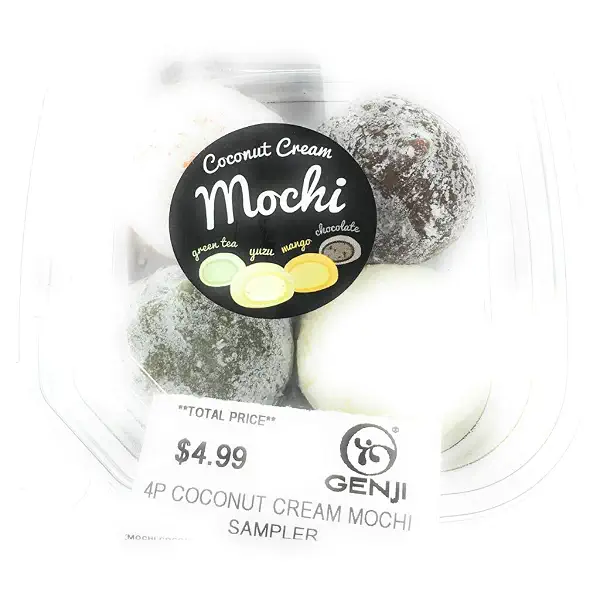 4 Piece Coconut Cream Mochi Sampler, 5.11 Ounce 1