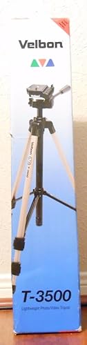 Miniatura 1 de Velbon T-3500 Deluxe - Trípode ligero para cámara fotográficavideo