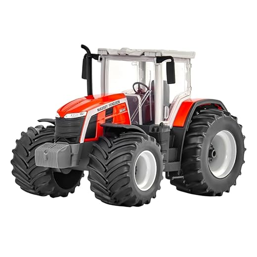 TRATOR MASSEY FERGUSON MINIATURA BRINQUEDO CARRINHO MENINOS