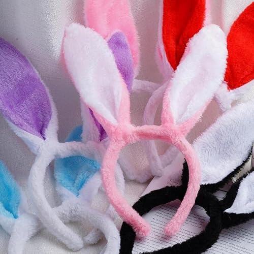 Oreilles De Lapin Bandeau HOWAF - Accessoire Déguisement Enfant Adulte | Fêtes Pâques Et Carnaval Cosplay Lapin Enfant