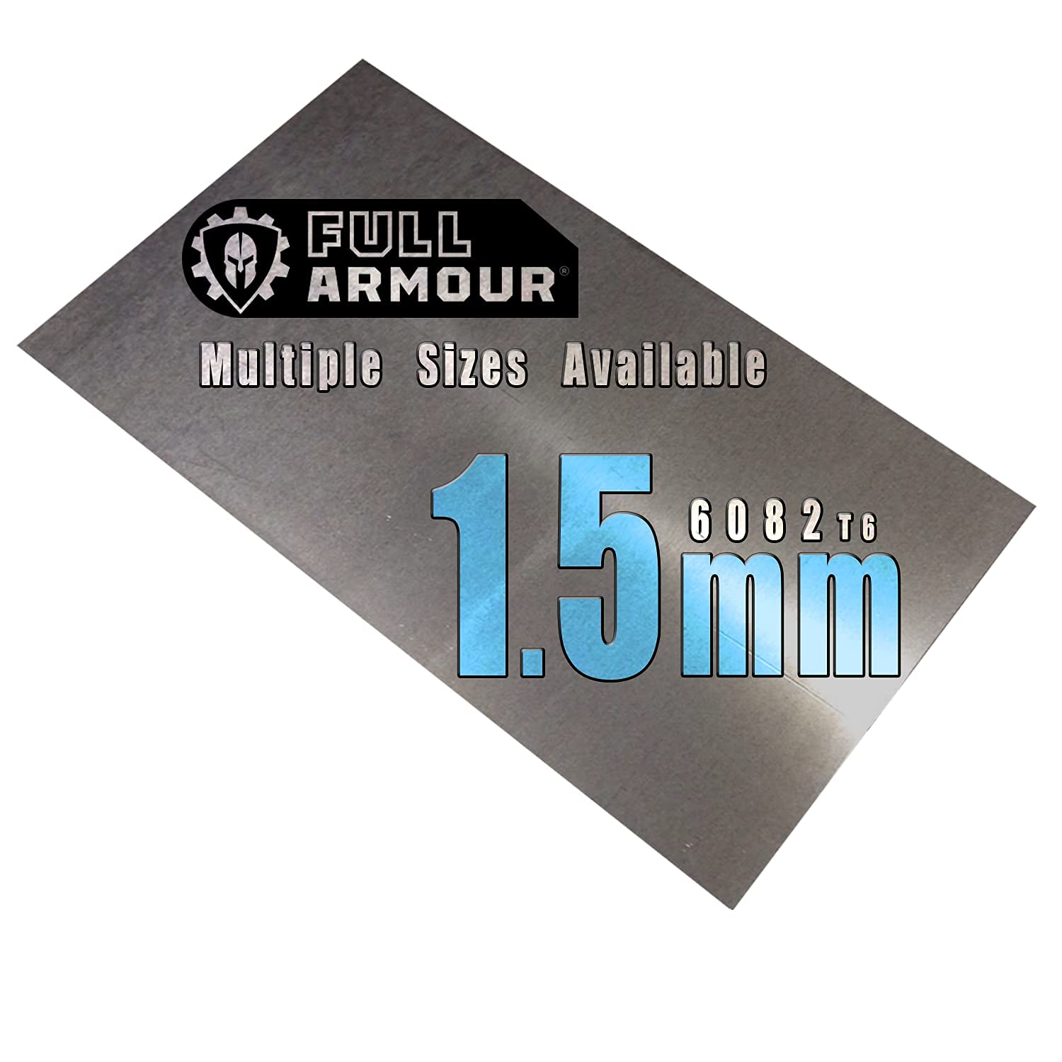 Płyta aluminiowa 1,5 mm - klasa 6082 T6 (300 mm x 100 mm)