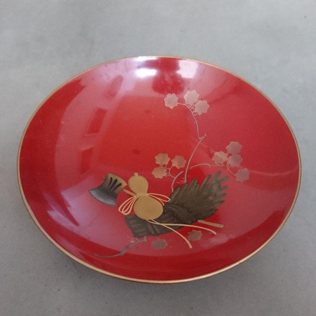 白木屋漆器の七福神盃 白木屋 会津塗 招福盃 招福杯 漆器 金彩 七福神