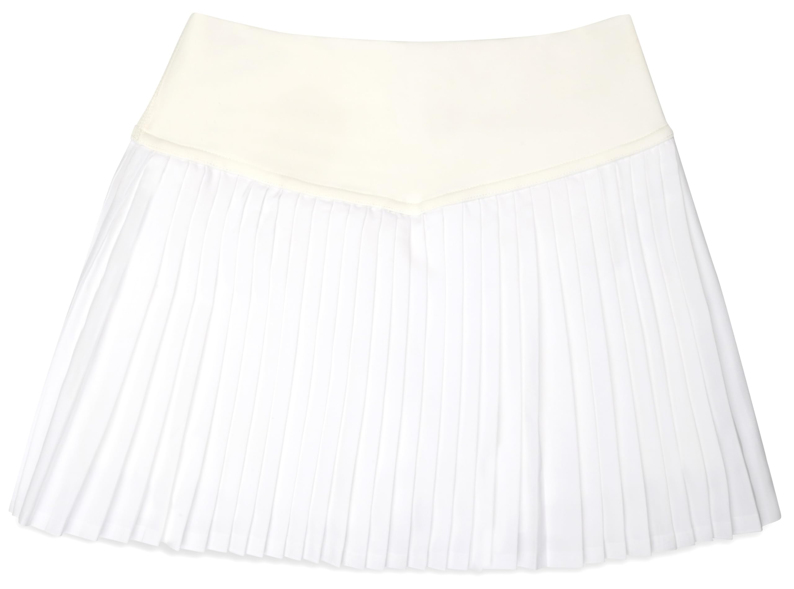 iscream Gonna a pieghe elasticizzata in misto spandex per abbigliamento casual e sportivo, stile classico scuro