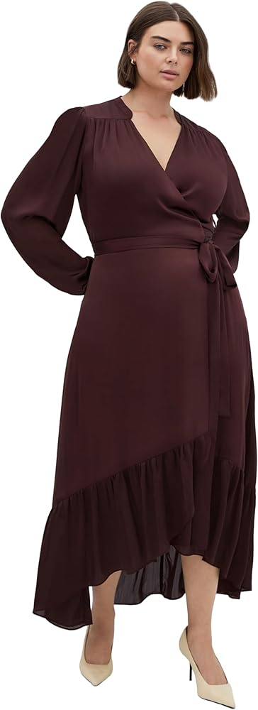black jersey knit maxi dress Ayesha Knit Maxi Gown - Black | 3XL - 56 | Knit Blend | Stretchy, Warm, Knit Embossed Design, Long Sleeve, Round Collar | Clothing