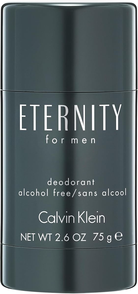 Desodorante para hombres Eternity con notas de mandarina, salvia, madera de cedro y ámbar 2.6 fl oz