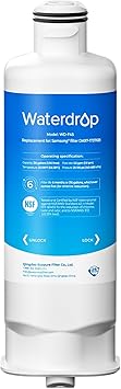 Waterdrop WD-F45 Refrigerator Water Filter, Replacement for Samsung DA97-17376B HAF-QIN RF28R7201SR, RF28R7351SG