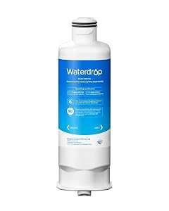 Waterdrop DA97-17376B Replacement for Samsung HAF-QIN Refrigerator Water Filter HAF-QIN EXP RF28R7201SR RF28R7351SG WD-F45