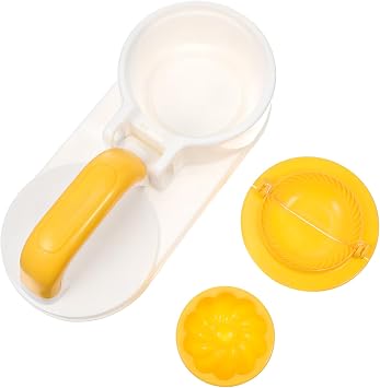 COLLBATH Dumpling Press Mold Set Manual Dumpling Wrapper Maker Tool Kitchen Accessory for Homemade and Wontons Includes Dough Presser and Shaping Tools