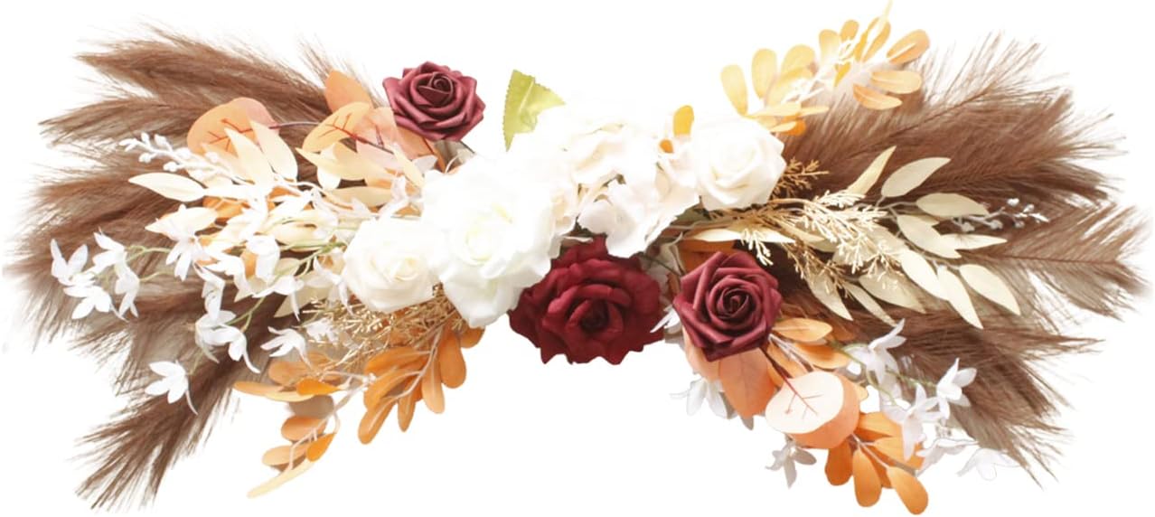 Wedding Arch Flowers, Boho Style Decorative Floral Dried