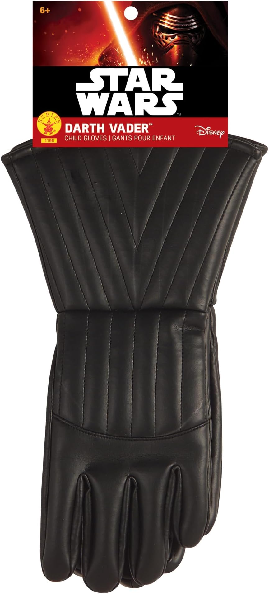 Rubies Star Wars Darth Vader Child Gloves, Fancy Dress Costume Accessory