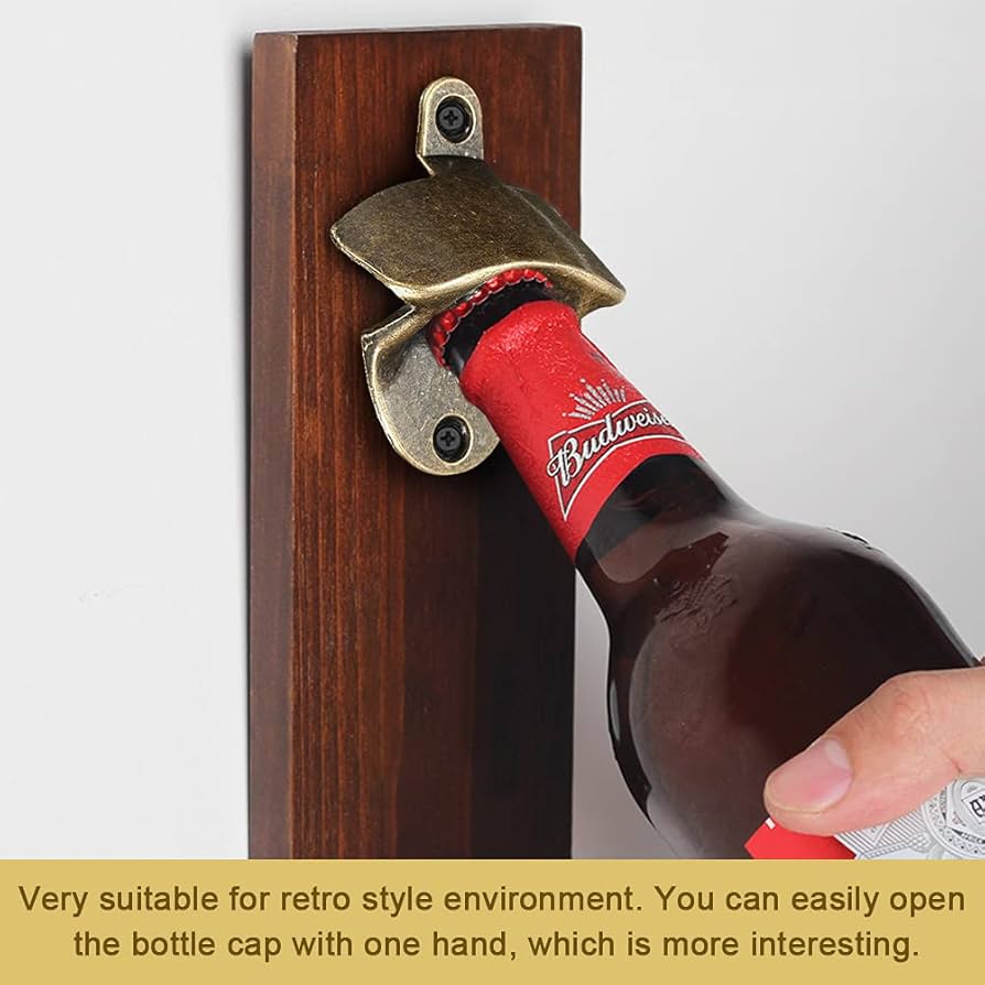 Décapsuleur Mural Biere Ouvre-bouteille De Compteur De Bière Ouvre Bière Mural Avec Chiffres