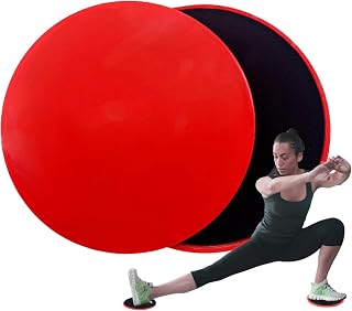 Träningsreglage – dubbelsidiga pilates – glidskivor, ytor – fitness – objekthållare | hållbara träningsreglage, kompakta glidskivor för kvinnor män tonåringar hus i gymmet – golvet