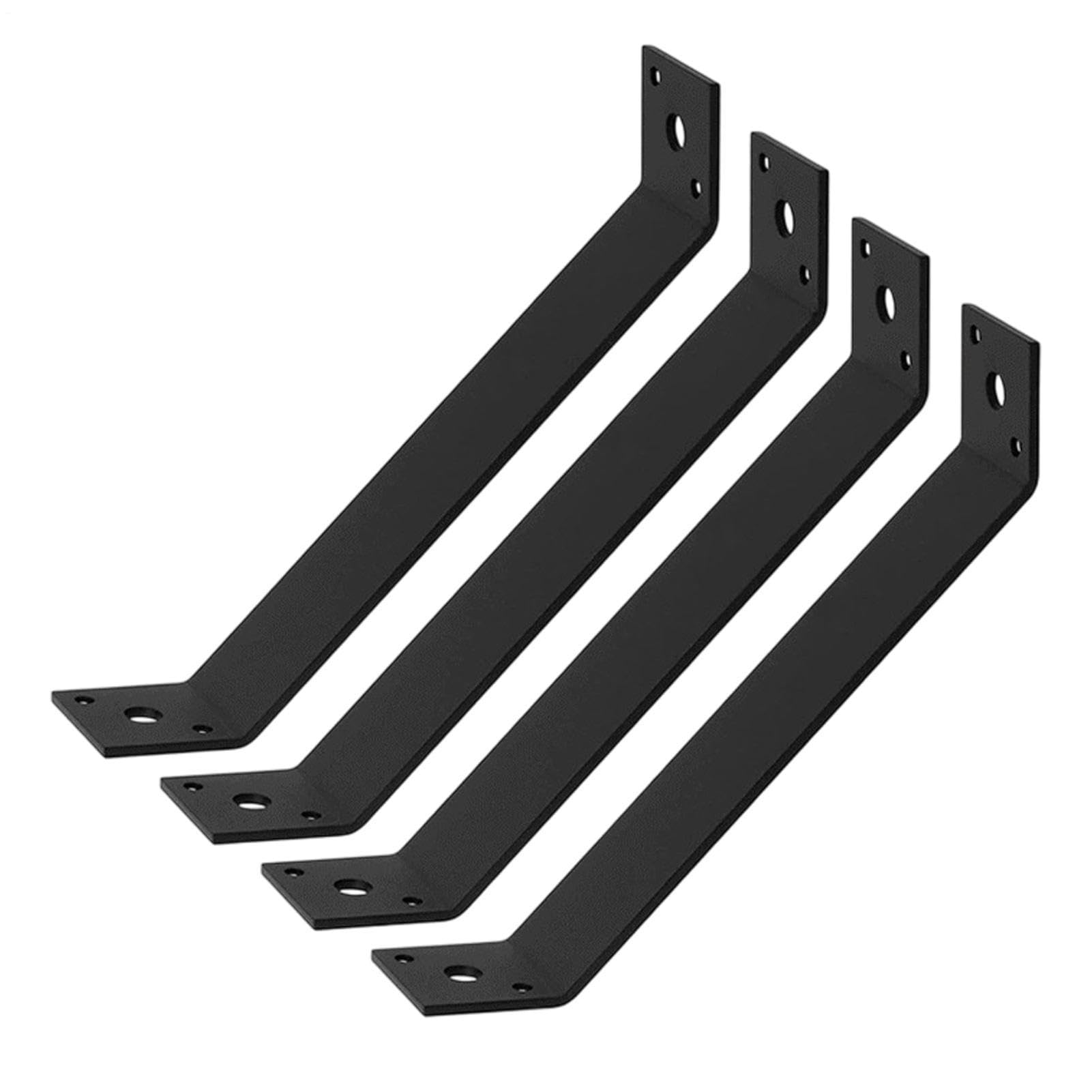 Escuadras de esquina para madera 4 piezas Conector de ángulo para
