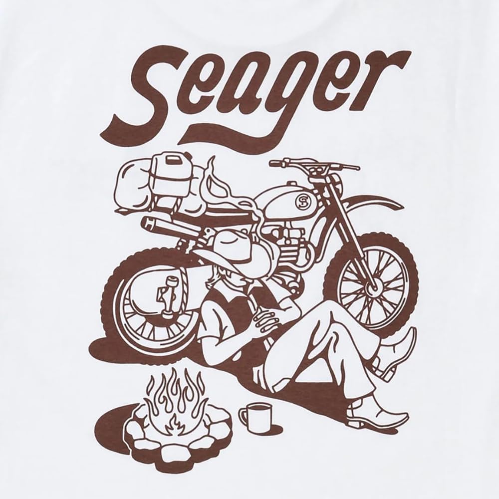 White Romero Tee by Seager Co. - Image 3