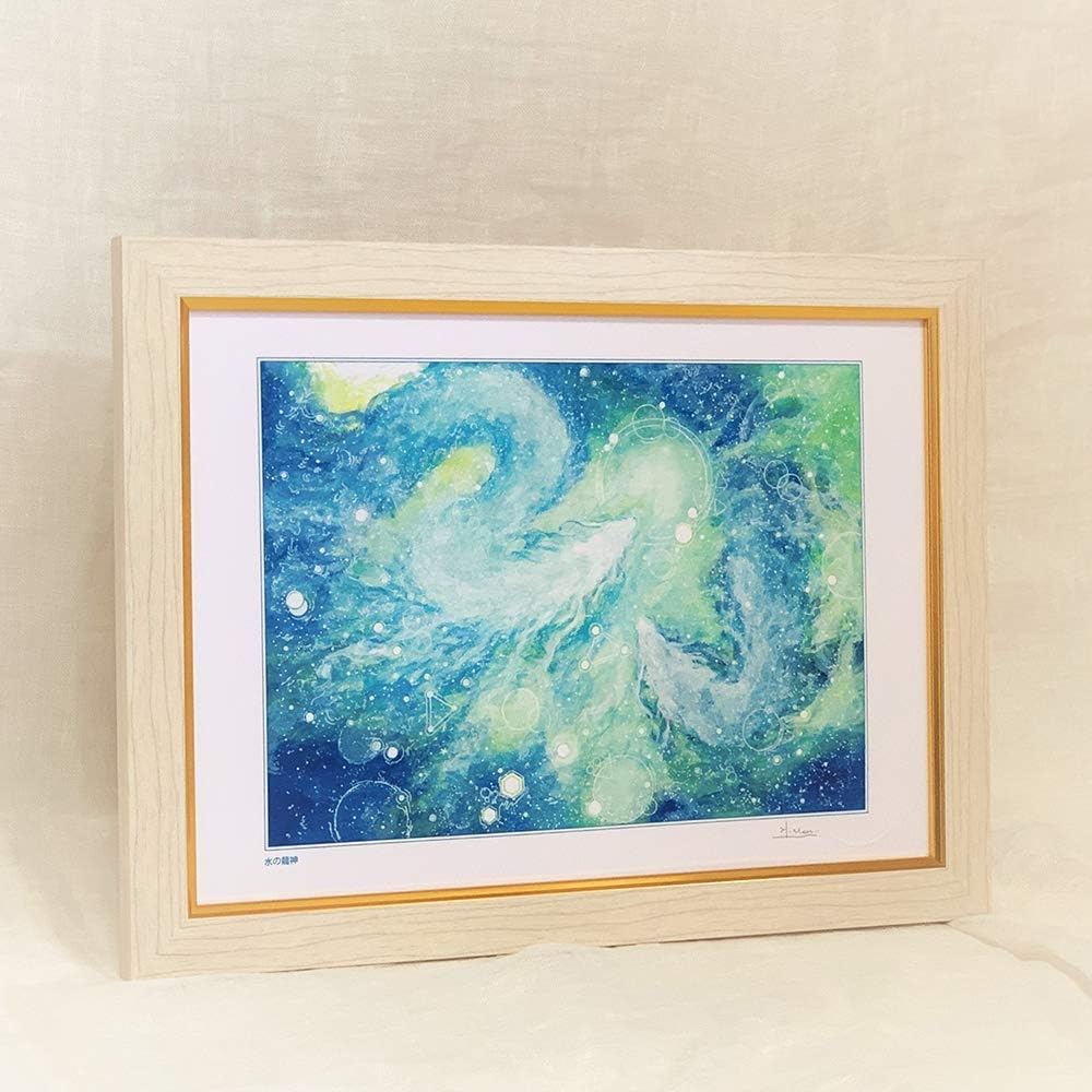 日本未発売 龍神の絵 絵画 タペストリ