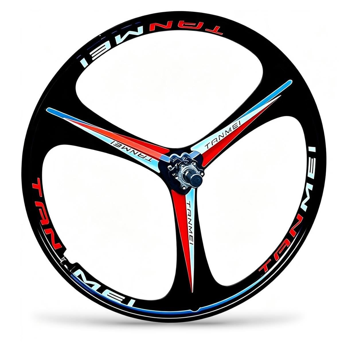 26/27,5/29" Ruote Mountain Bike In Magnesio 3 Raggi Freno A Disco 100/135mm