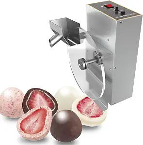 Stainless Steel Chocolate Wheel Mixer Tempering Maker, Electric Chocolate Warmer for Milk and Coffee