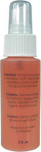 Miniatura 8 de SPUDZ  Limpiador de pantalla y limpiador de lentes  Seguro óptica, gafas, binoculares, visores, etc. para manchas, aceite y mugre