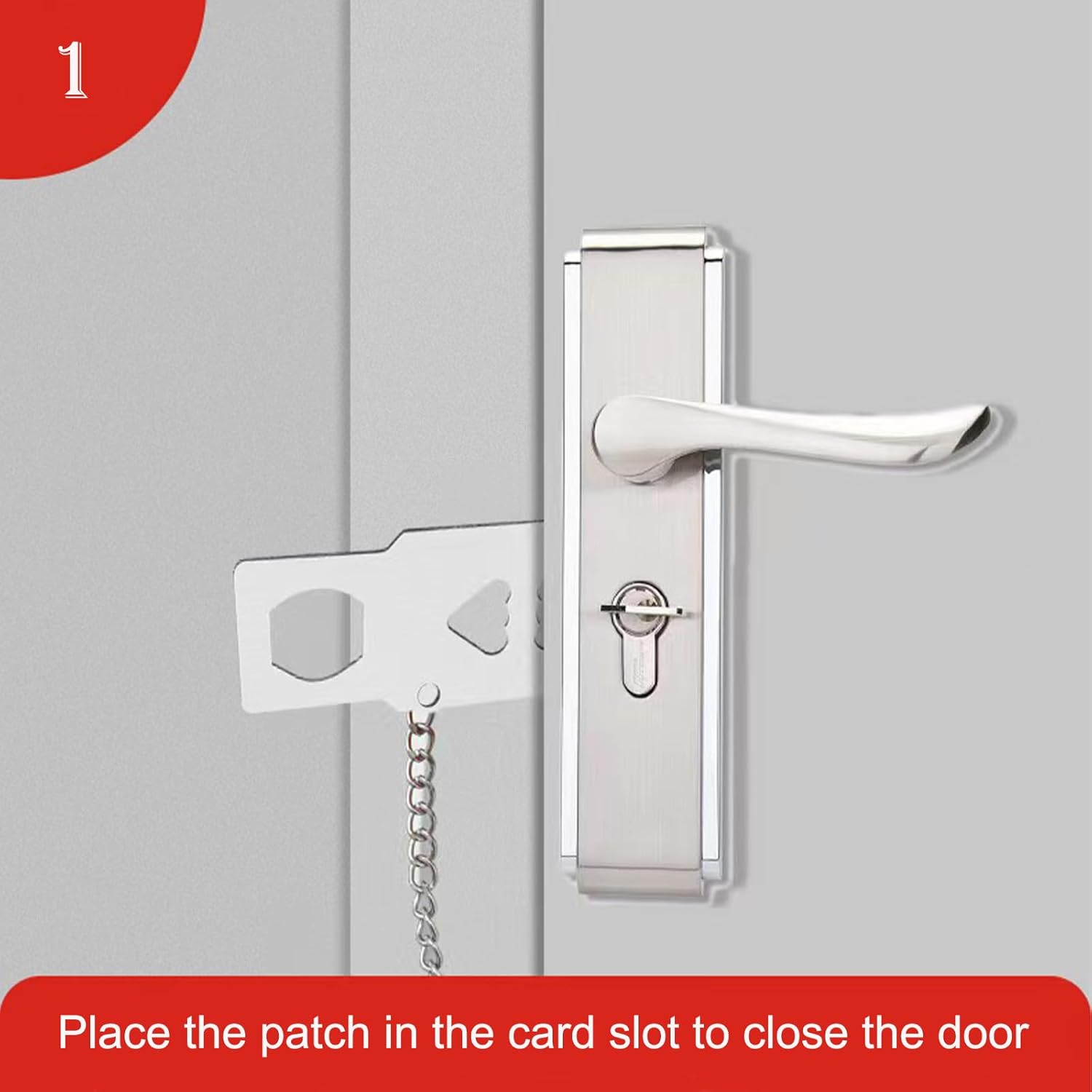 Portable Keypad Door Lock Home Security Travel Lockdown Locker Locks for Additional Safety and Privacy Perfect for Traveling Hotel Home Apartment College (Blue) image 3 of 6 B0CJRCQQCZ