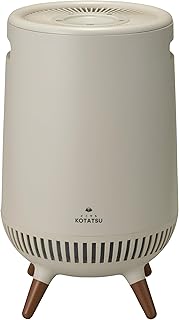 アピックス(APIX INTL) どこでもこたつ スポットヒーター コタツ ヒーター 暖房器具 ダイニング ダイニングテーブル チャイルドロック リビング 360° 温風 360°立体温風 テーブル下 アイボリー ADK-365R