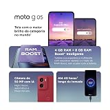 Smartphone Motorola Moto g05-256GB 12GB (4GB RAM + 8GB Ram Boost) e Camera 50MP com AI Bateria de 5200 mAh Tela 6.7" com Superbrilho - Vermelho — imagem 4
