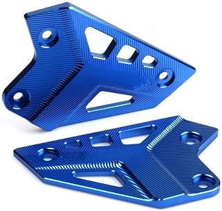 WIRMEC reposapiés Accesorios para Motocicleta, Reposapiés, Conjunto Trasero, Protector De Placas De Talón para Kawasaki para Z900 2017-2021 2022 2023 Estriberas Pedales (Color : Azul)
