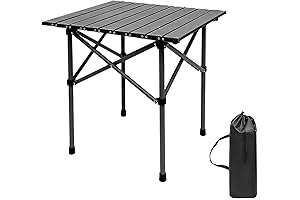 Compact & Portable Roll Top Camp Table
