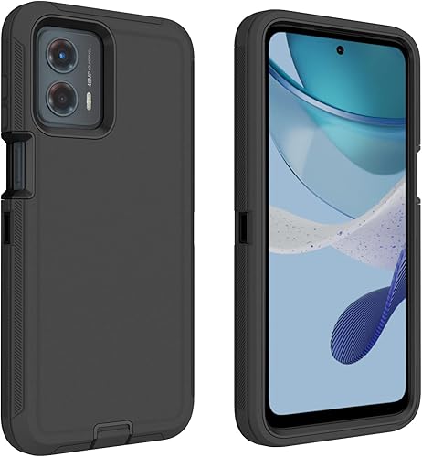 Funda para Motorola Moto G 5G 2023, Defender Case Soft TPU Hard PC Heavy Duty a prueba de golpes a prueba de polvo 3 en 1 cubierta de teléfono para