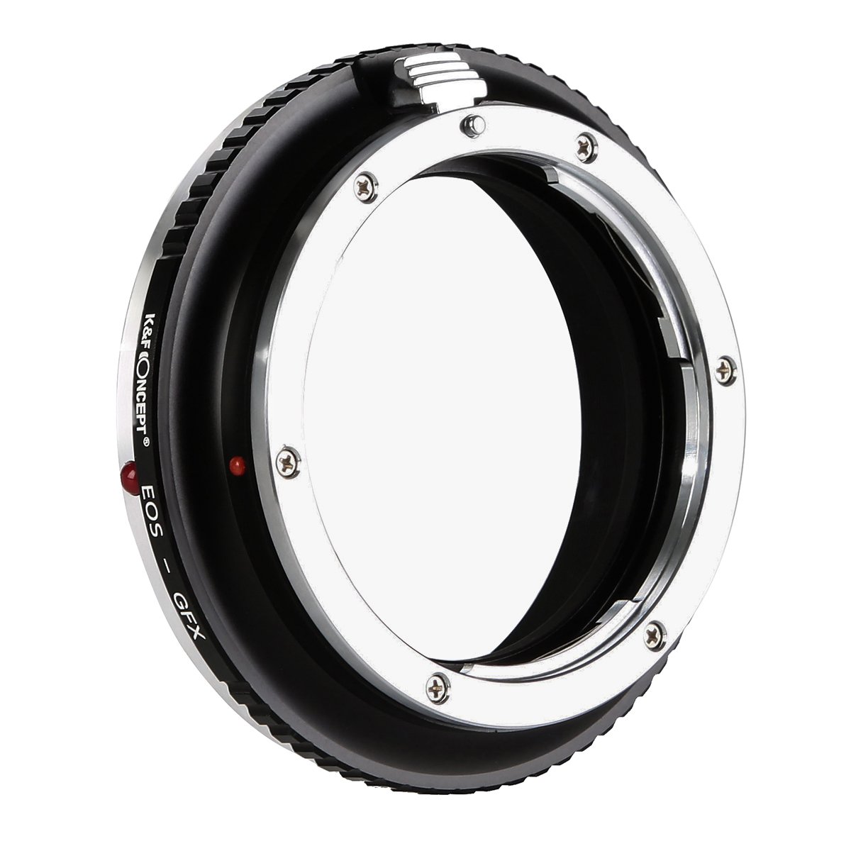 K&F CONCEPT Bague Adaptation Compatible avec Objectif compatibile Con Canon EOS vers Boîtier Appareil Photo Fuji GFX