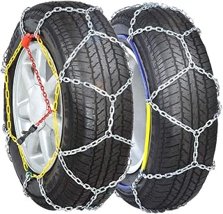Portable Emergency Traction Car Snow Tire Anti-ski Car Snow Chain - Car Off-Road Van SUV - Emergency Anti-Skid Chain for TPU Vans and Light Trucks Universal Fit Tyre R (Size : 245/75 R16)