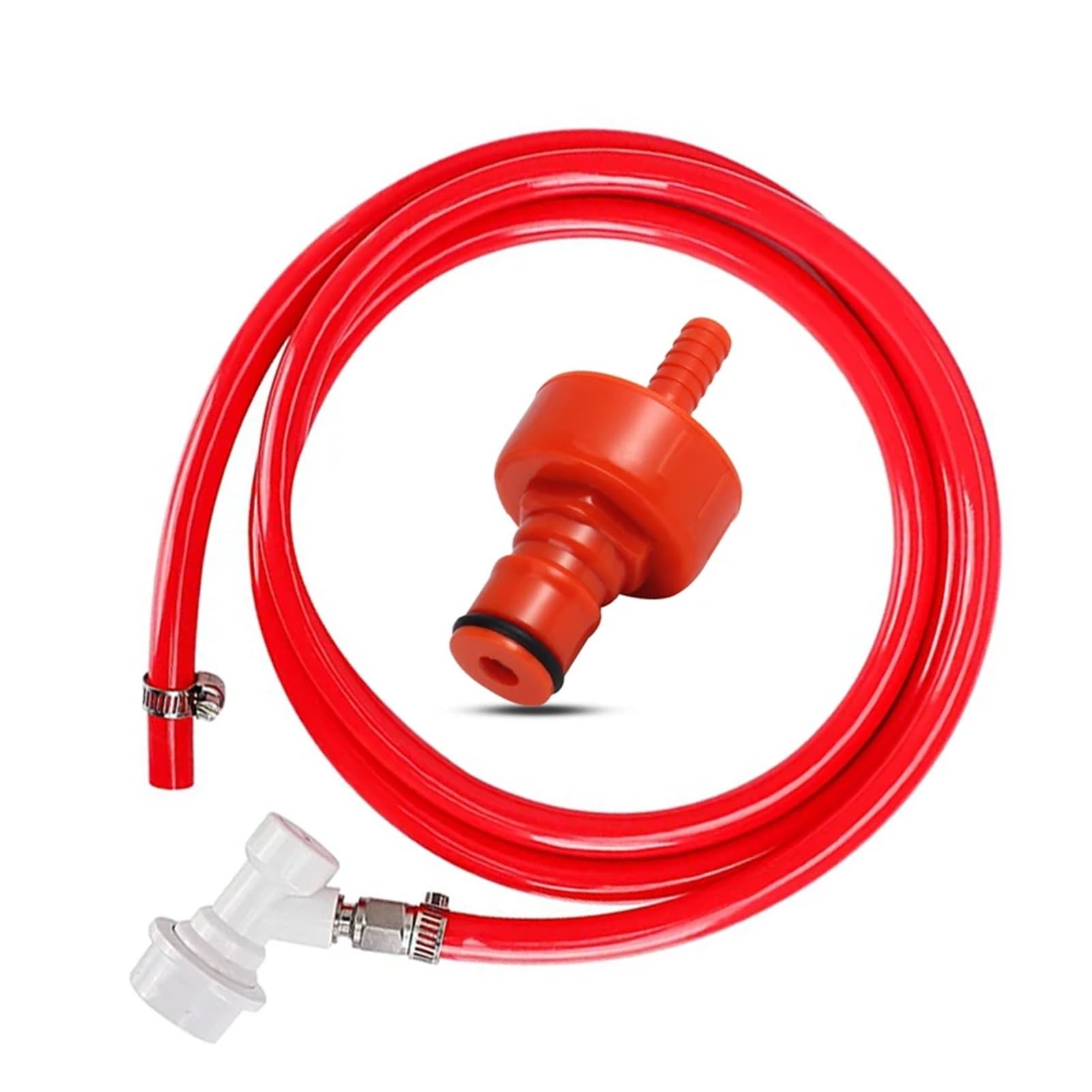 Kit Carbonatazione Birra Fatta In Casa - Con Linea Gas E Tappo Per Bottiglie PET | Homebrew - Foto 4