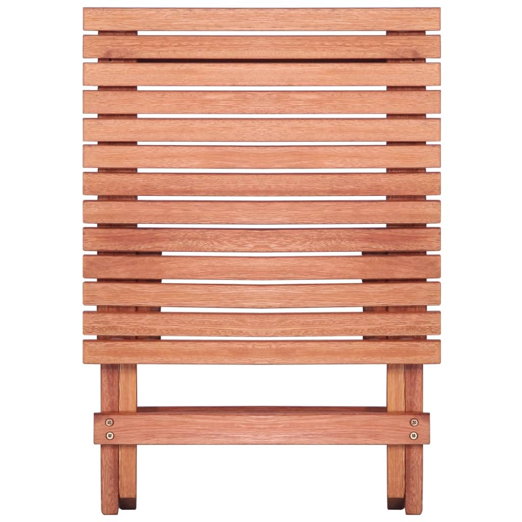 vidaXL Ensemble de Bistro 3 pcs pour Enfants Bois d'Eucalyptus Massif Meuble