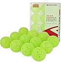 Selkirk Sport Pro S1 Ball | Crack-Resistant | 38 Hole Outdoor Pickleball Balls | USAPA Approved Pickle Ball for Tournament Play | Advanced Aerodynamics |