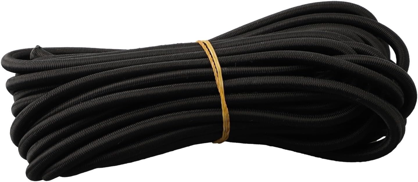 Strong Elastic Bungee Cord with Shock Absorption Features Ideal for Boats and Trailer Use at 10m Length