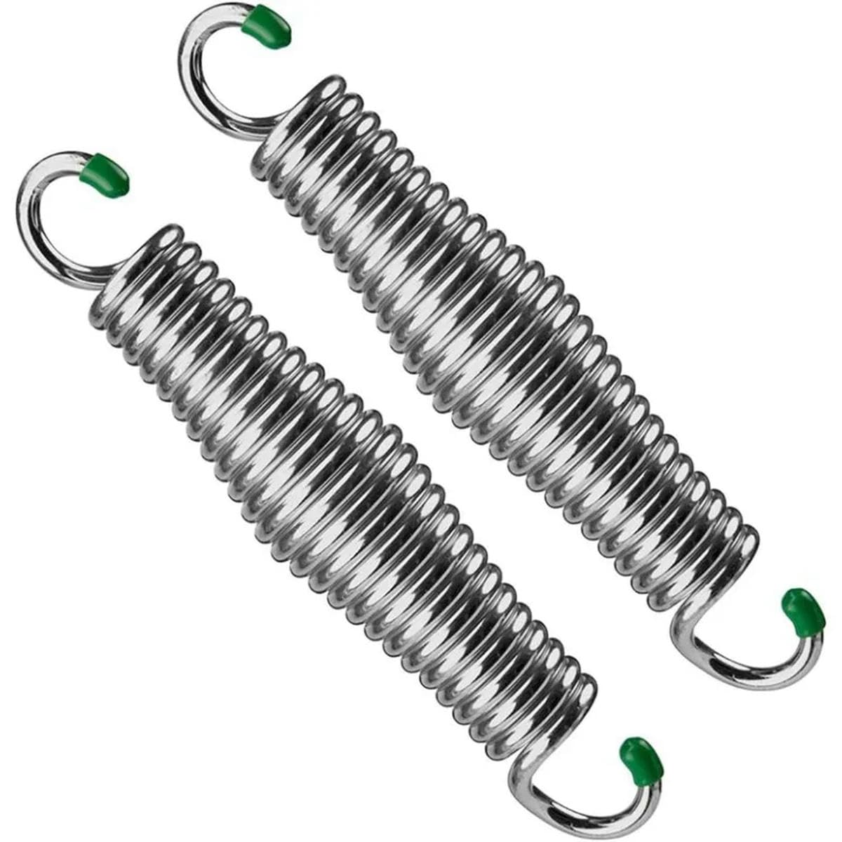 Viciyoo Silvery 2 Pack Porch Swing Springs For Swing Hammock Hanging Chair