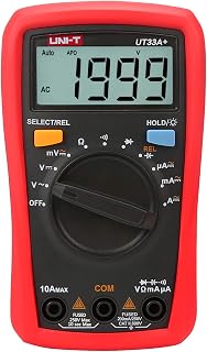 Digitaler Universalmessgerät UNI-T UT33A+/MIE0325 Spannungstester, Strom AC/DC, Schaltkreis- und Diod