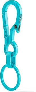KeyUnity KM01 Titanium EDC Keychain Clip with Bottle Opener | Quick Release Carabiner Key Ring Holder, Compact Pocket Tool, Daily Carry Accessory for Men