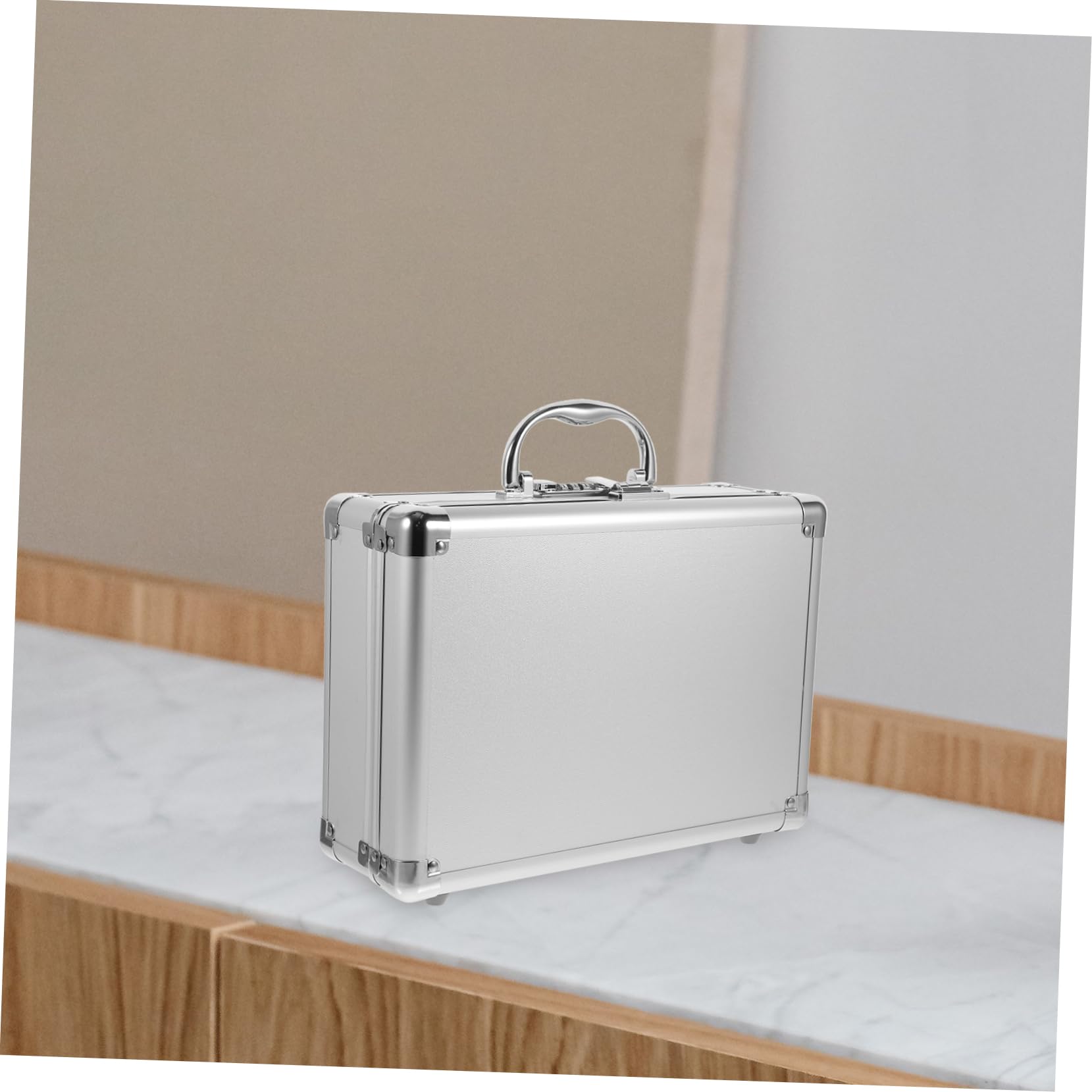 DOITOOL Valigetta in Metallo Porta Attrezzi Con Password Custodia Rigida Con Maniglia 11.42X8.07X4.13 in Per Organizzatore Di Strumenti Uso Interno Ed Esterno