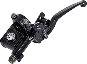 Poweka 7/8" 22mm Hydraulic Brake Master Cylinder Lever Right Forward Universal Pump for 50cc 125cc 150cc 250cc GY6 Scooter Quad Atv Dirty Pit Bike