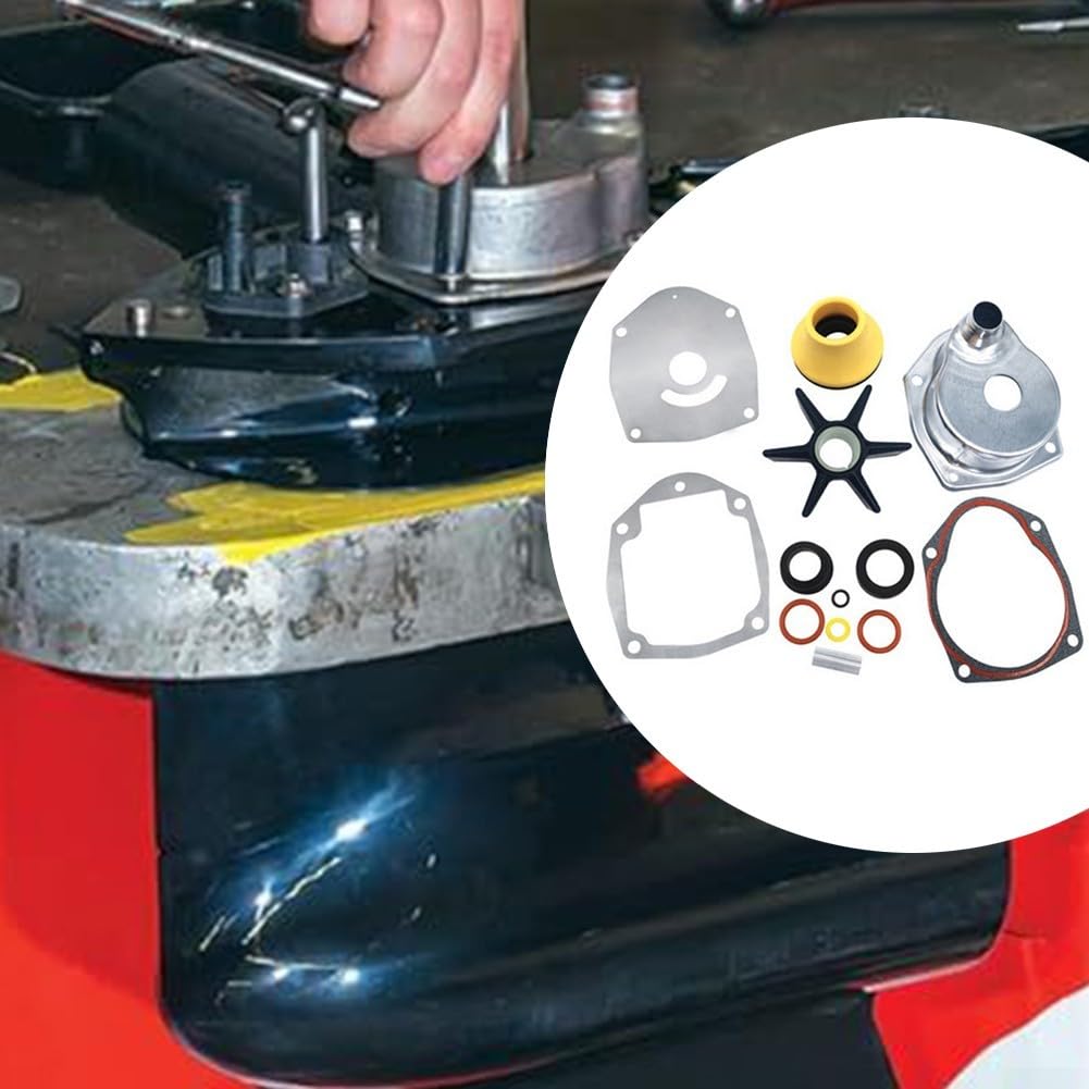 Kit di riparazione per pompa dell'acqua Alpha 1 Gen 2 per azionamenti fuoribordo include tutti i componenti necessari per la manutenzione e la manutenzione completa della pompa superiore