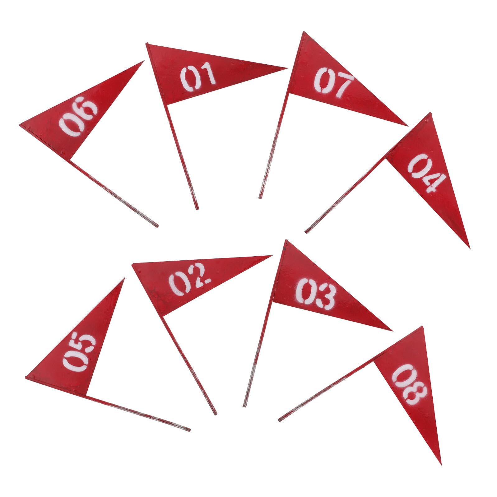 Petits drapeaux triangulaires GALPADA pour repérer les zones d'arrosage sur votre terrain
